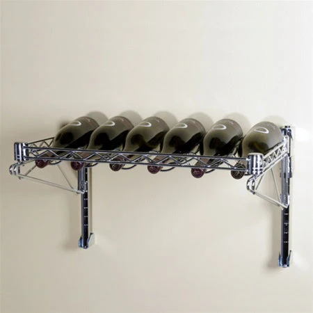 Wall Mounted Wine Racks w/ 1 Shelf - Image 2